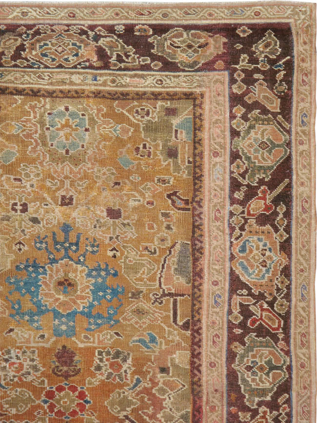 Antique Persian Mahal Carpet, No.8557 - Galerie Shabab