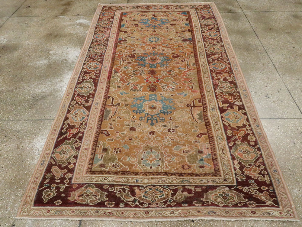 Antique Persian Mahal Carpet, No.8557 - Galerie Shabab