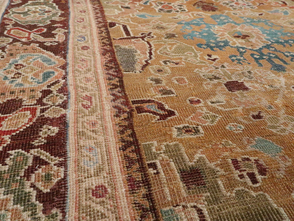 Antique Persian Mahal Carpet, No.8557 - Galerie Shabab