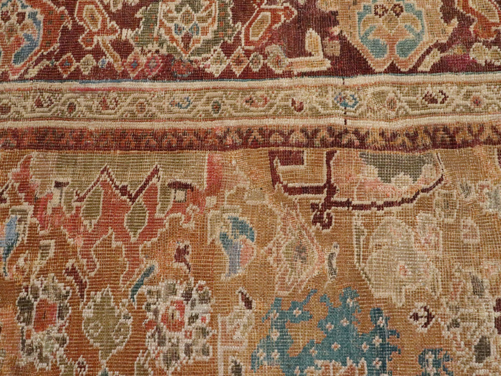 Antique Persian Mahal Carpet, No.8557 - Galerie Shabab
