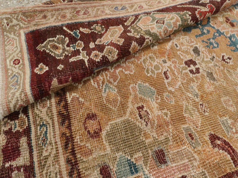 Antique Persian Mahal Carpet, No.8557 - Galerie Shabab