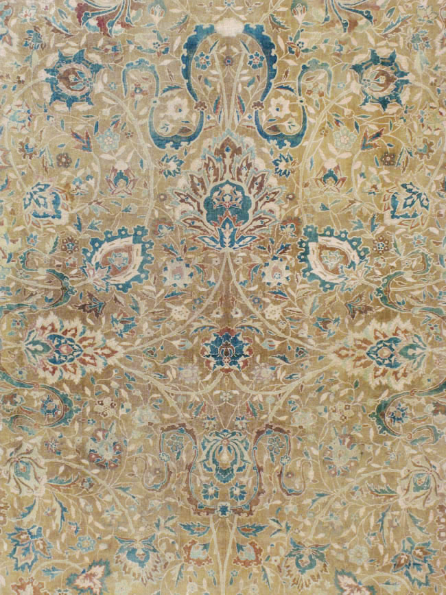 Antique Indian Lahore Carpet, No.8592 - Galerie Shabab