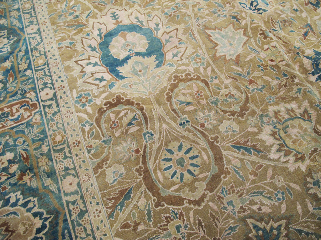 Antique Indian Lahore Carpet, No.8592 - Galerie Shabab