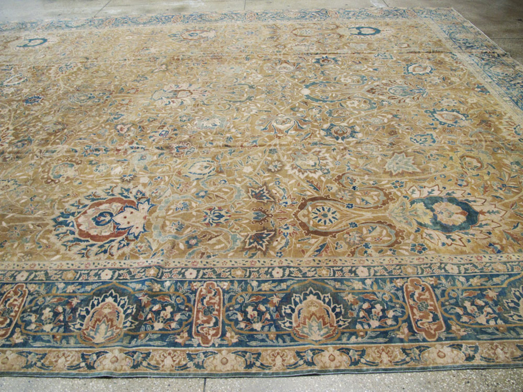 Antique Indian Lahore Carpet, No.8592 - Galerie Shabab