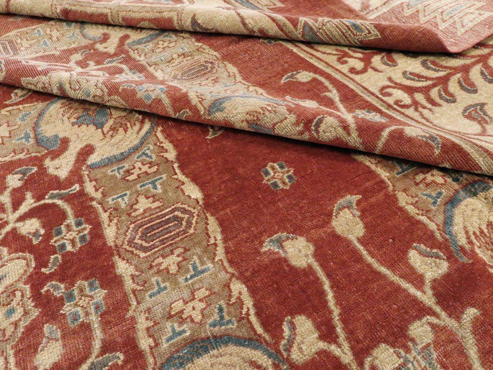 Antique Indian Lahore Carpet, No.8607 - Galerie Shabab