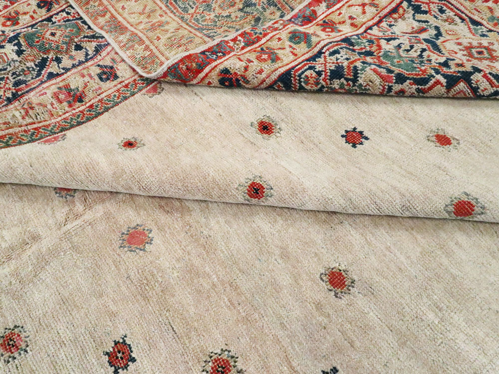 Antique Persian Mahal Carpet, No.8611 - Galerie Shabab