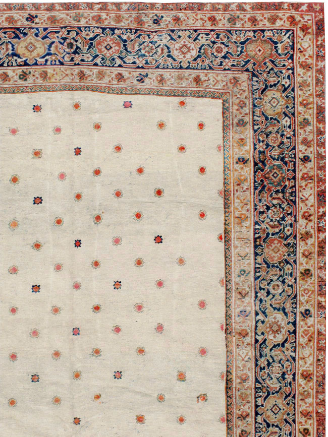 Antique Persian Mahal Carpet, No.8611 - Galerie Shabab