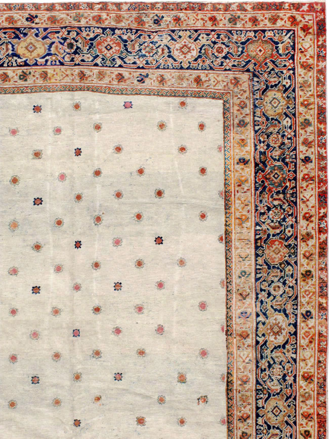 Antique Persian Mahal Carpet, No.8611 - Galerie Shabab