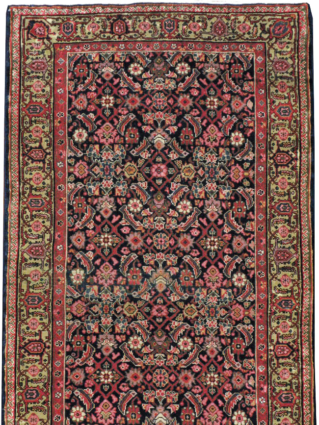 Antique Persian Fereghan Long Runner, No.8652 - Galerie Shabab