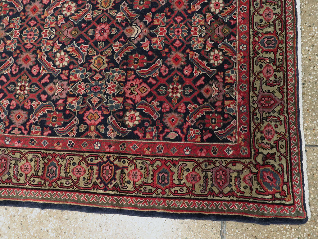 Antique Persian Fereghan Long Runner, No.8652 - Galerie Shabab