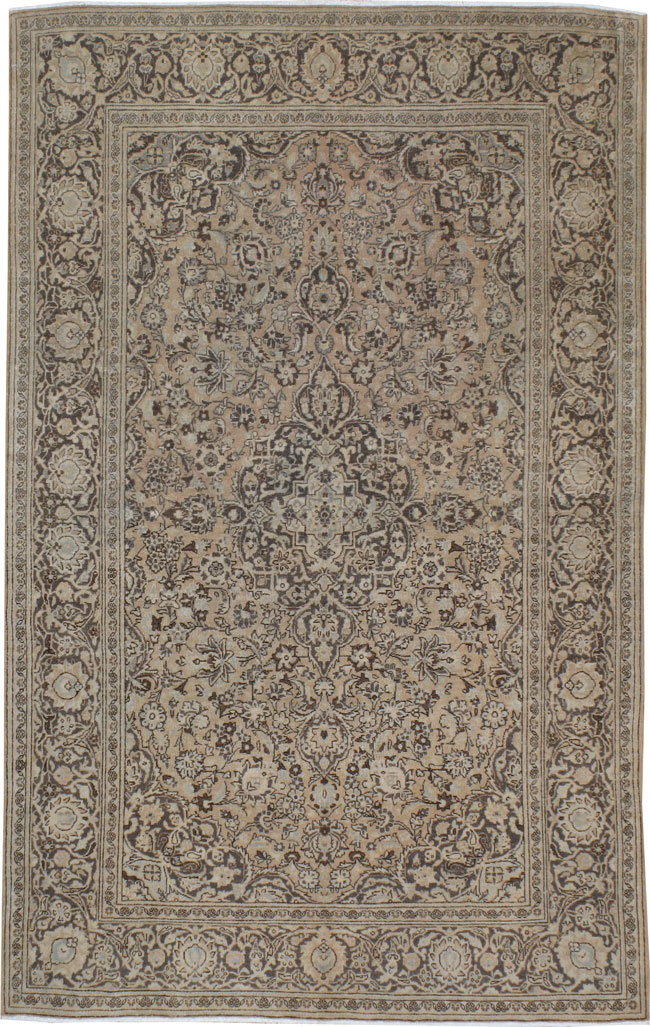Vintage Persian Kashan Rug, No.8661 - Galerie Shabab