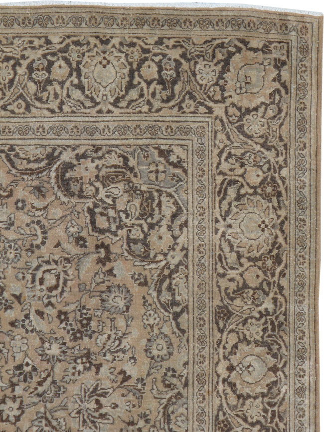 Vintage Persian Kashan Rug, No.8661 - Galerie Shabab