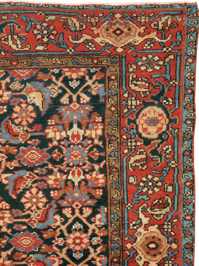 Antique Persian Heriz Rug, No.8671 - Galerie Shabab