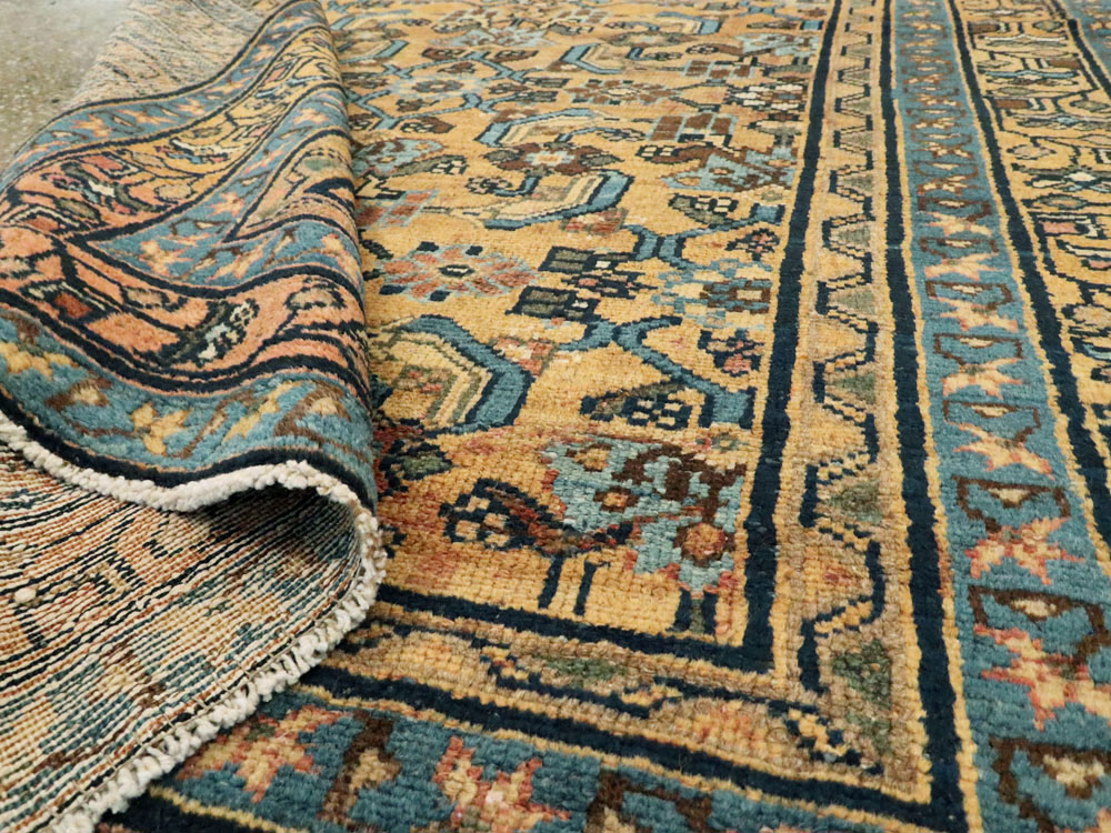 Vintage Persian Malayer Rug, No.8673 - Galerie Shabab