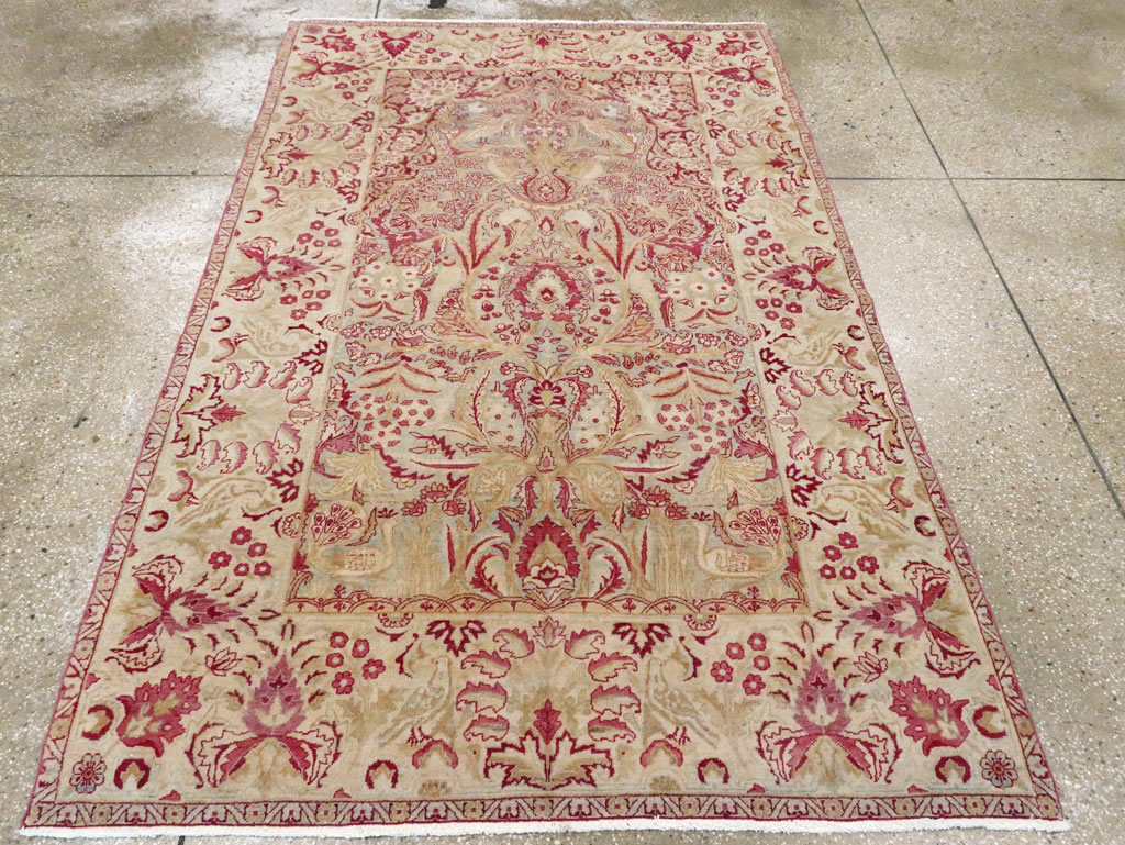 Antique Persian Lavar Kerman Rug, No.8706 - Galerie Shabab