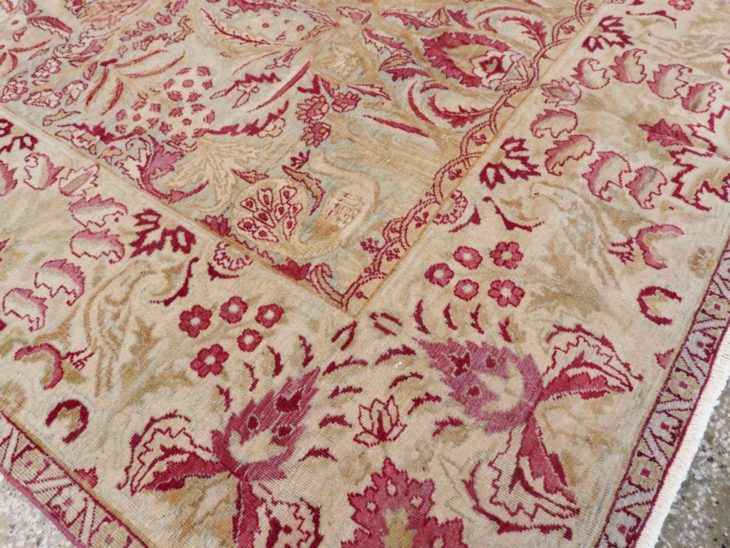 Antique Persian Lavar Kerman Rug, No.8706 - Galerie Shabab