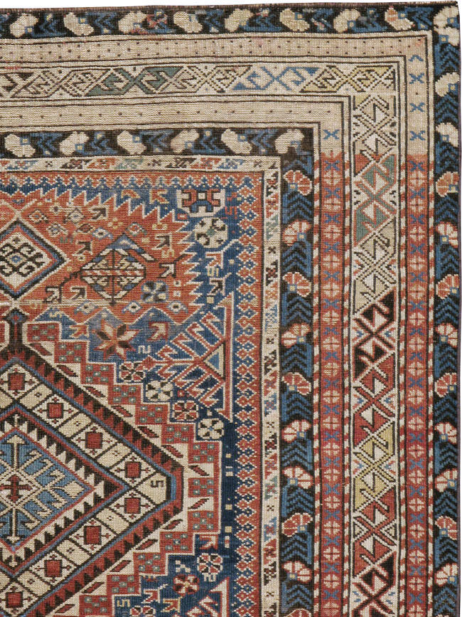 Antique Caucasian Shirvan Rug, No.8742 - Galerie Shabab