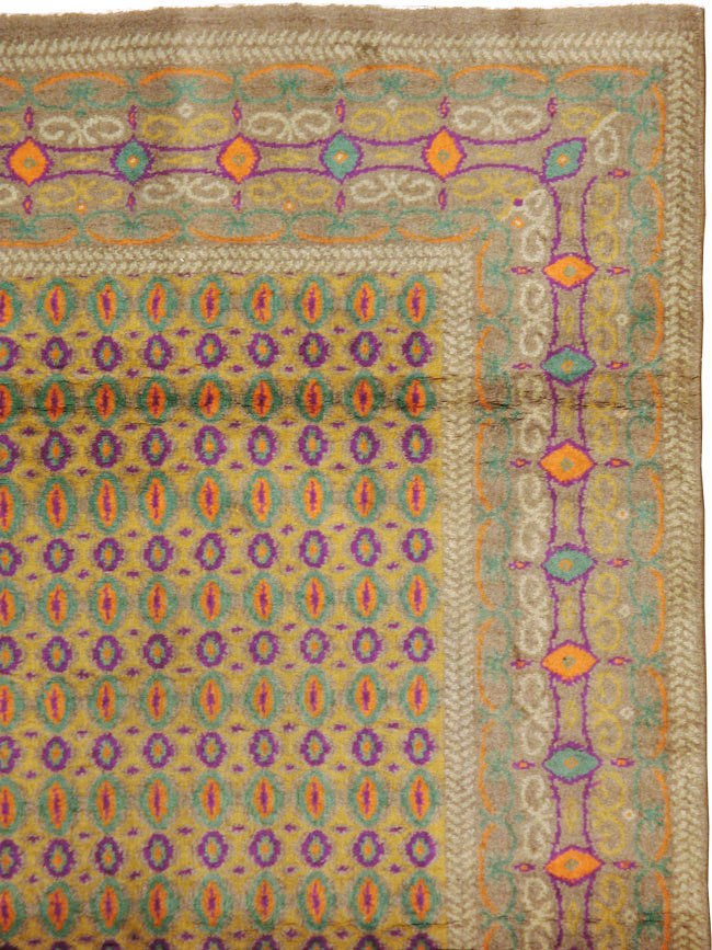 Vintage Indian Lahore Rug, No.8748 - Galerie Shabab