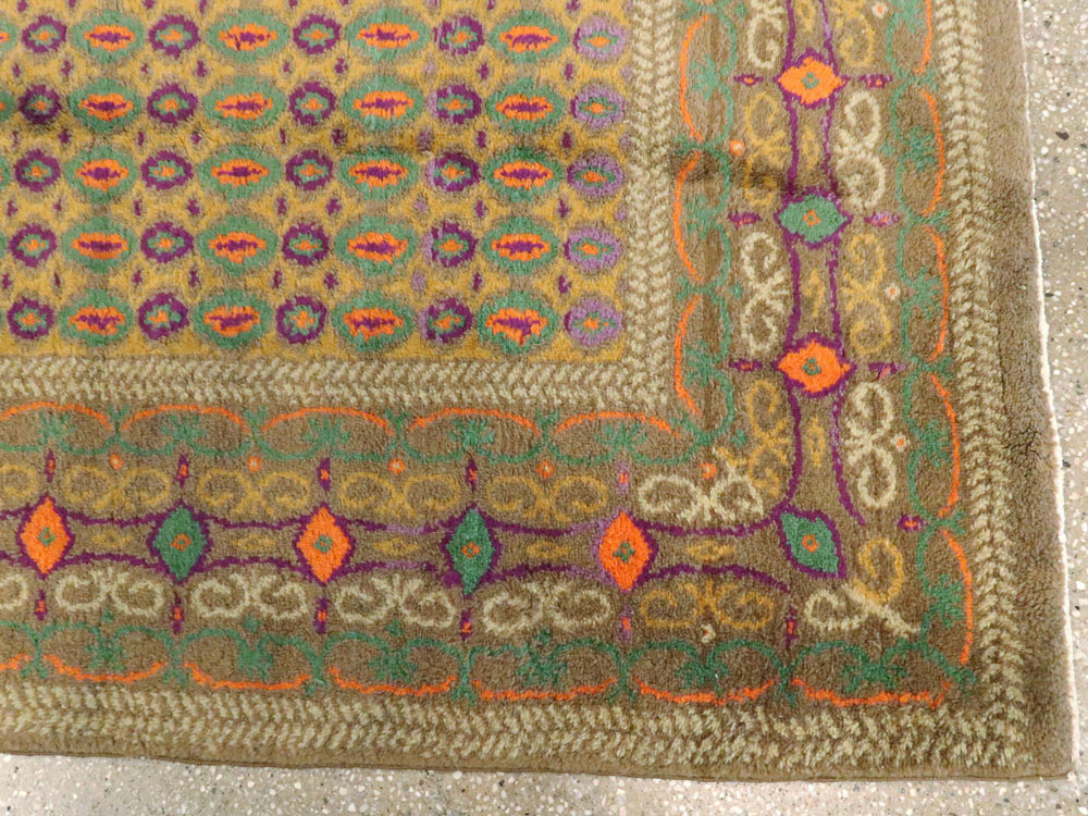Vintage Indian Lahore Rug, No.8748 - Galerie Shabab