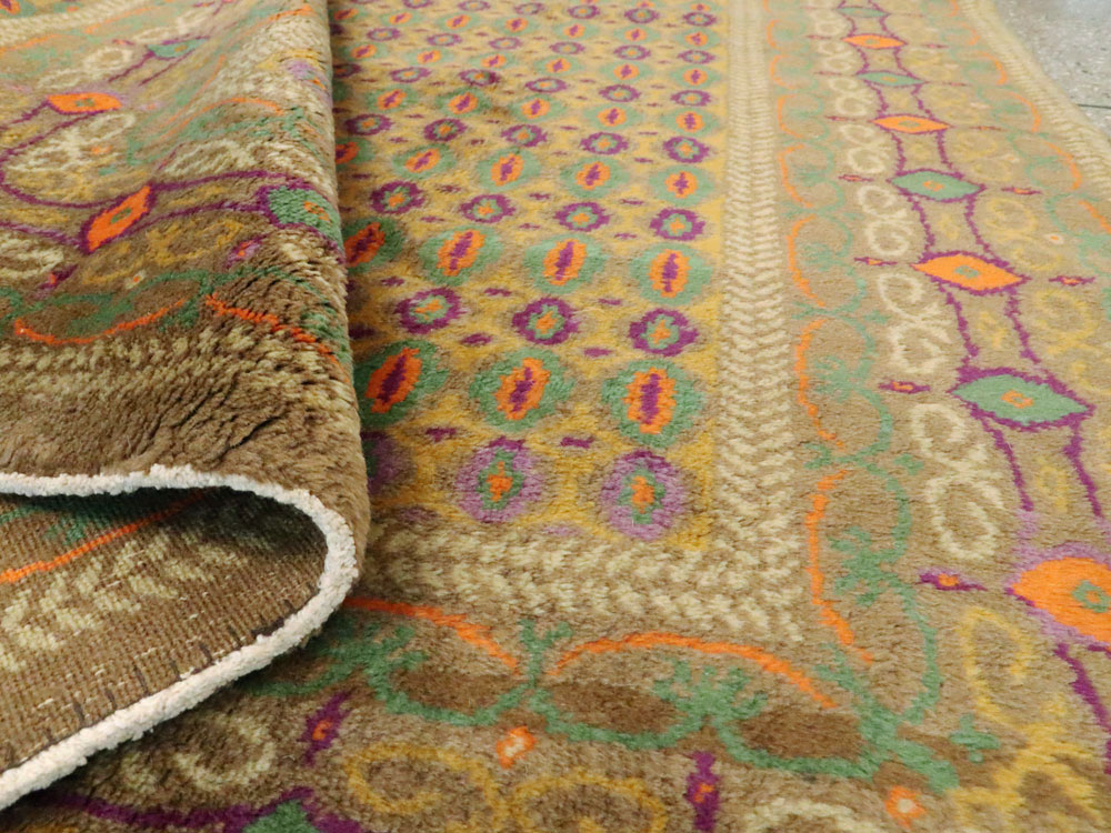 Vintage Indian Lahore Rug, No.8748 - Galerie Shabab