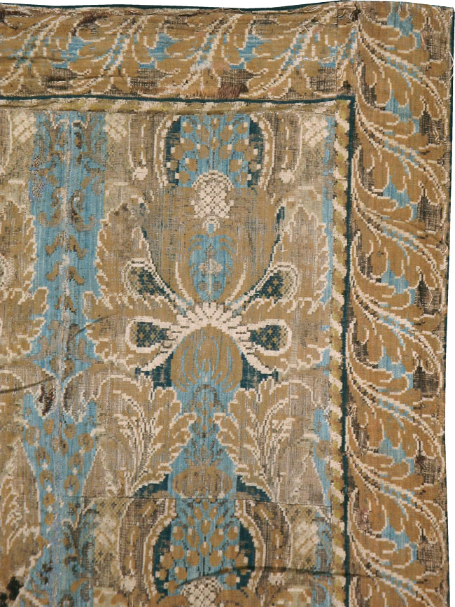 Antique European Chenille Carpet, No.8771 - Galerie Shabab