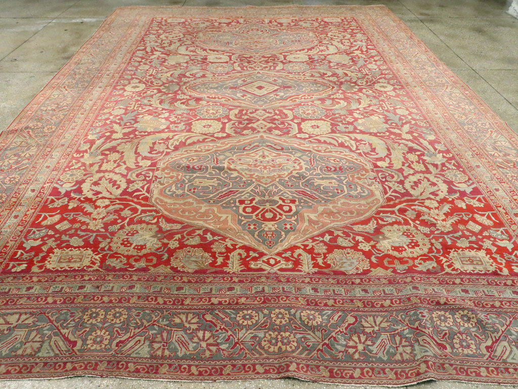 Vintage Turkish Herekeh Carpet, No.8781 - Galerie Shabab