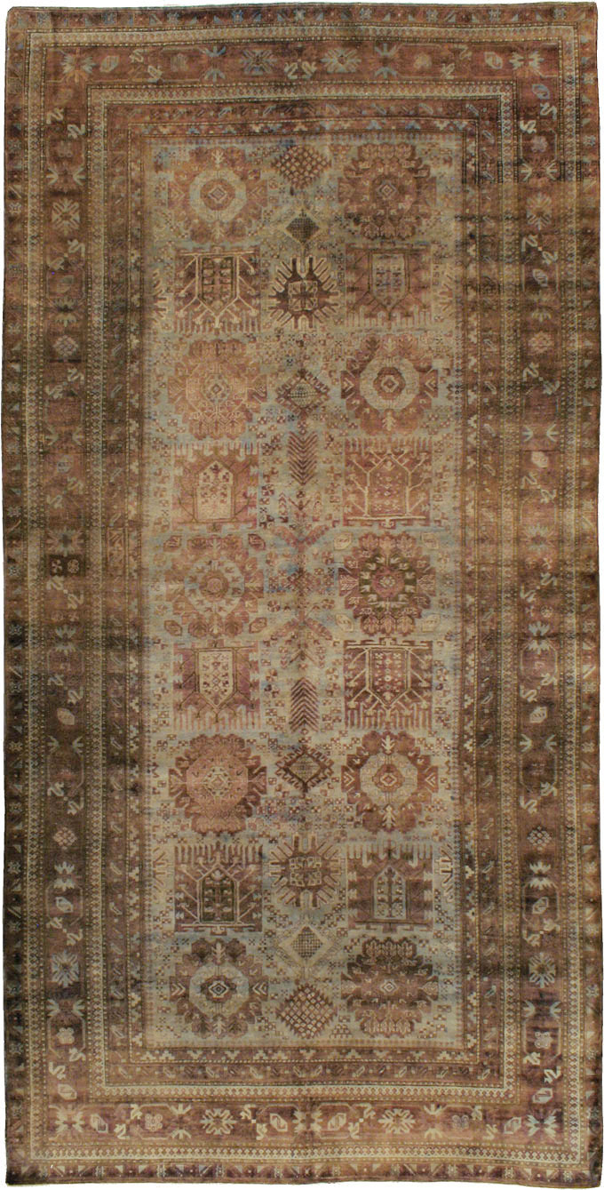 Antique Indian Agra Gallery Carpet, No.8782 - Galerie Shabab