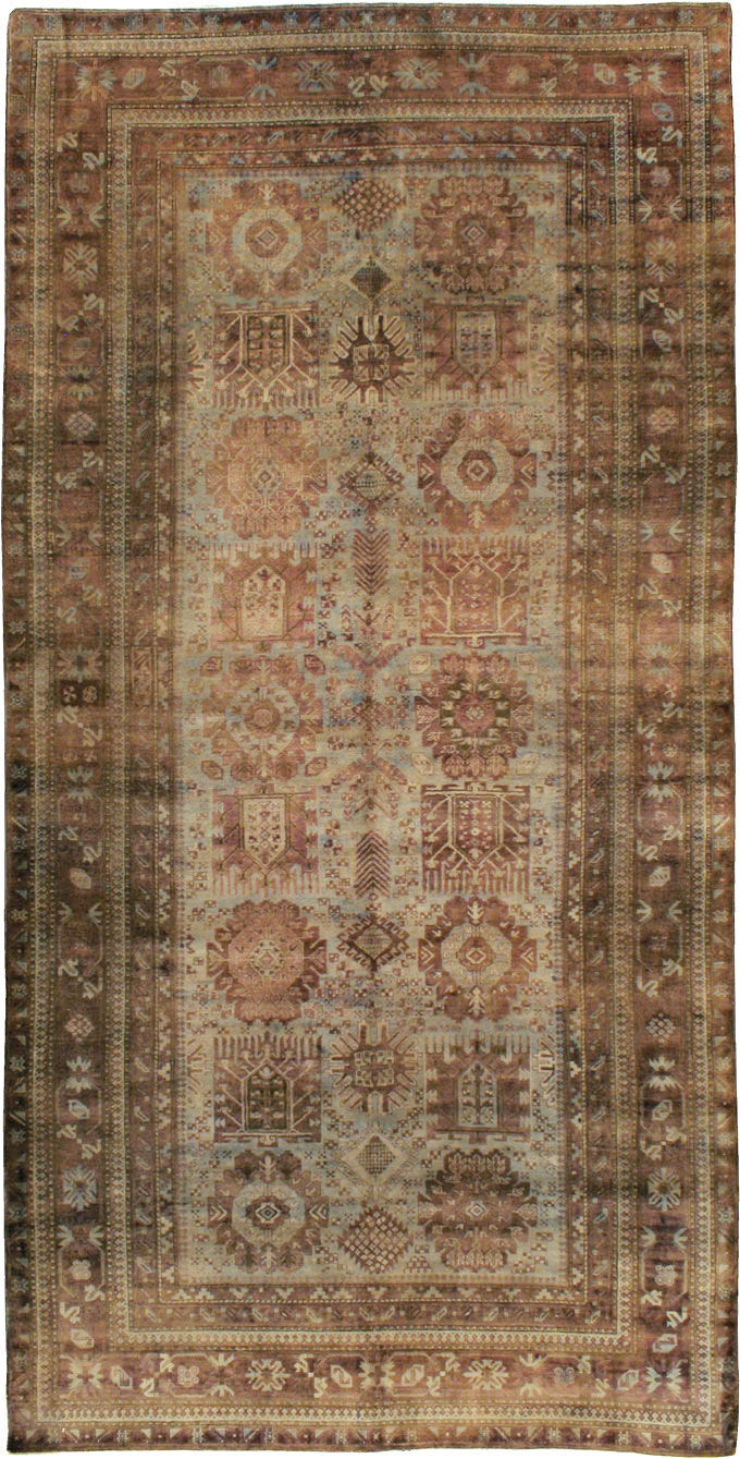 Antique Indian Agra Gallery Carpet, No.8782 - Galerie Shabab