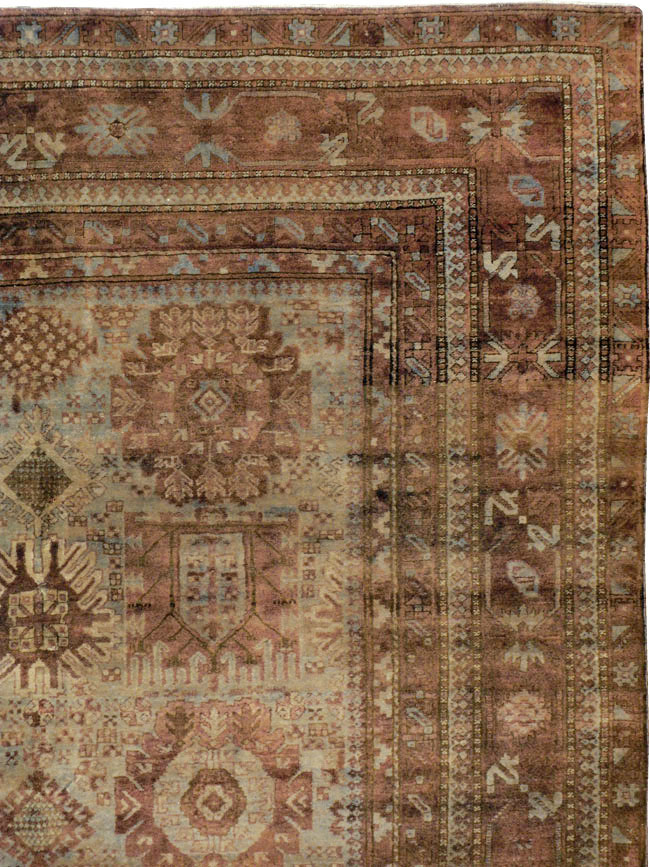 Antique Indian Agra Gallery Carpet, No.8782 - Galerie Shabab