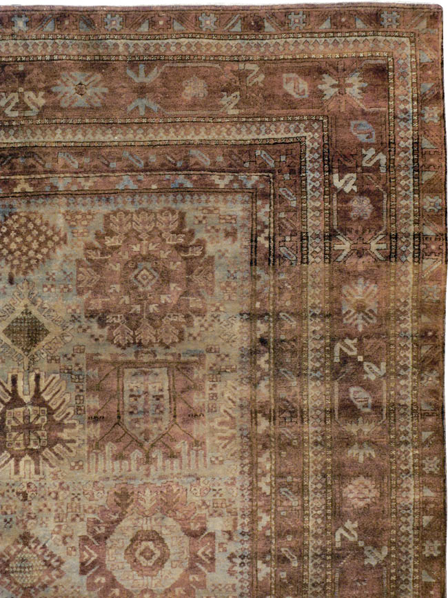 Antique Indian Agra Gallery Carpet, No.8782 - Galerie Shabab