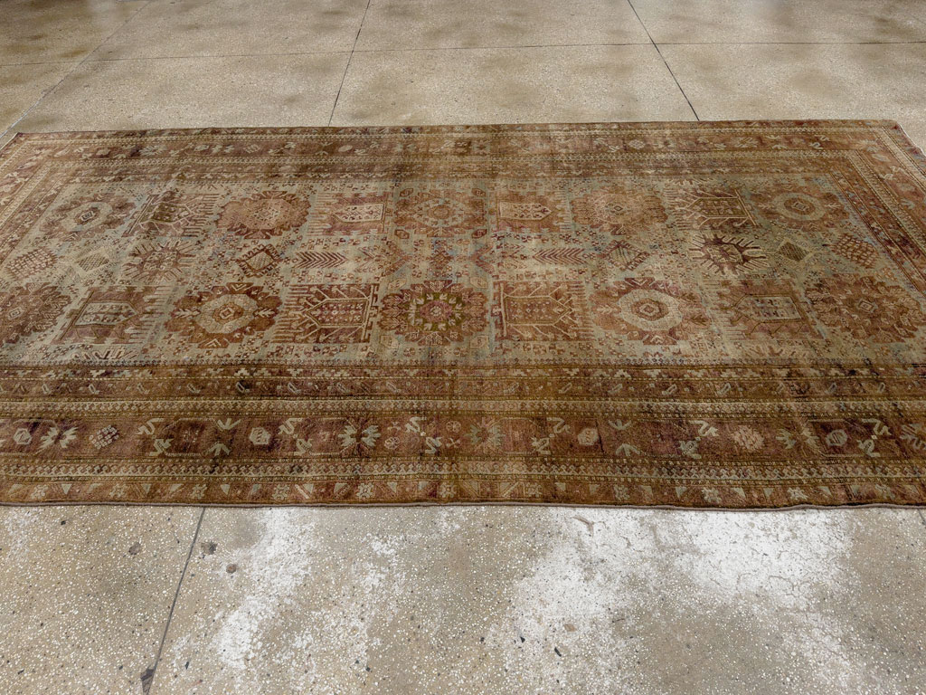 Antique Indian Agra Gallery Carpet, No.8782 - Galerie Shabab