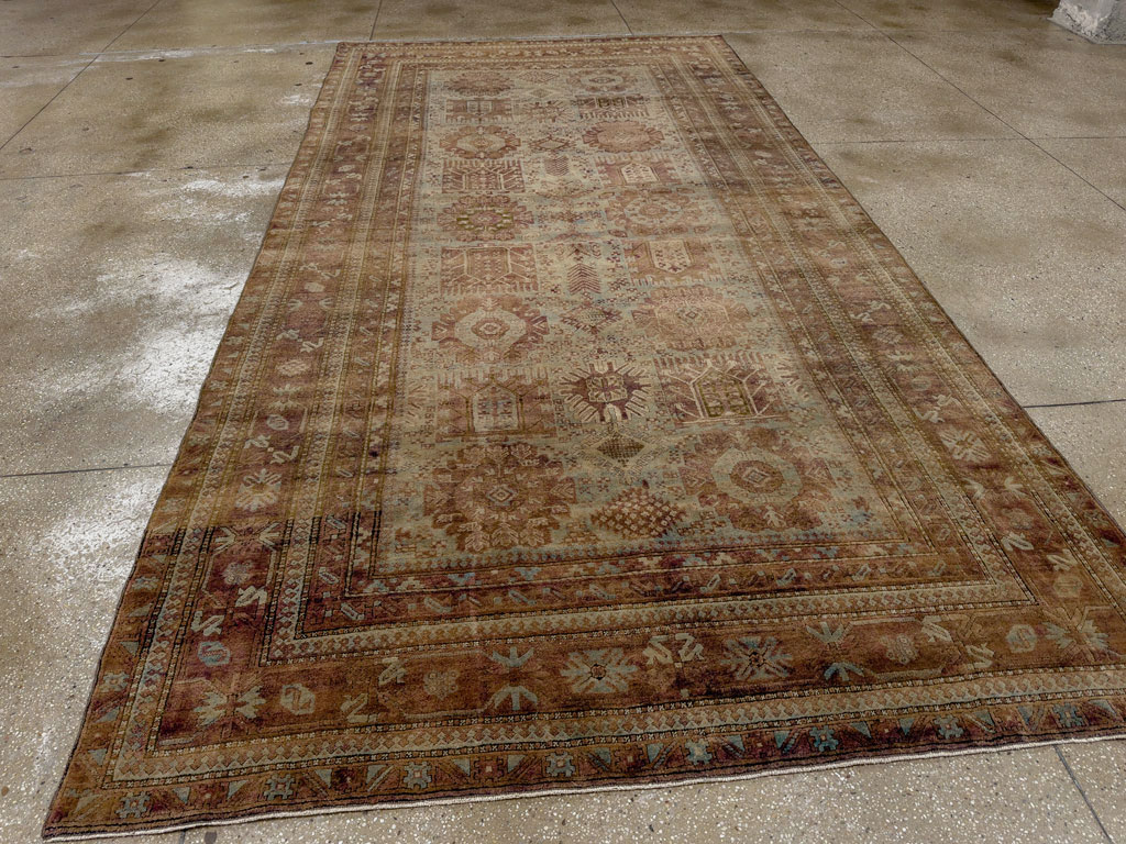 Antique Indian Agra Gallery Carpet, No.8782 - Galerie Shabab