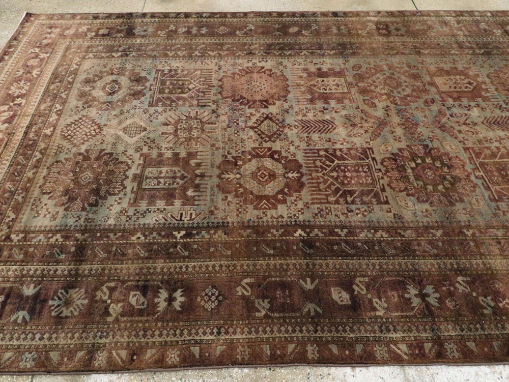 Antique Indian Agra Gallery Carpet, No.8782 - Galerie Shabab