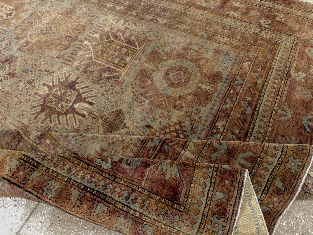 Antique Indian Agra Gallery Carpet, No.8782 - Galerie Shabab