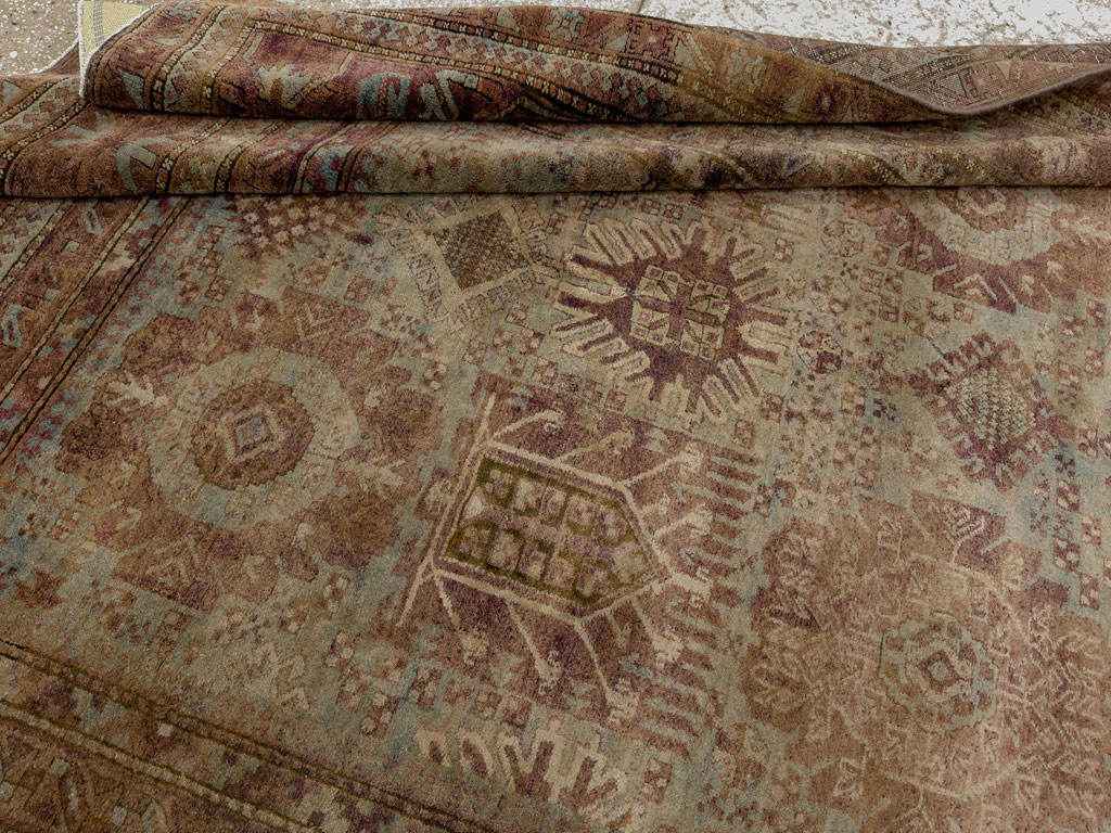 Antique Indian Agra Gallery Carpet, No.8782 - Galerie Shabab