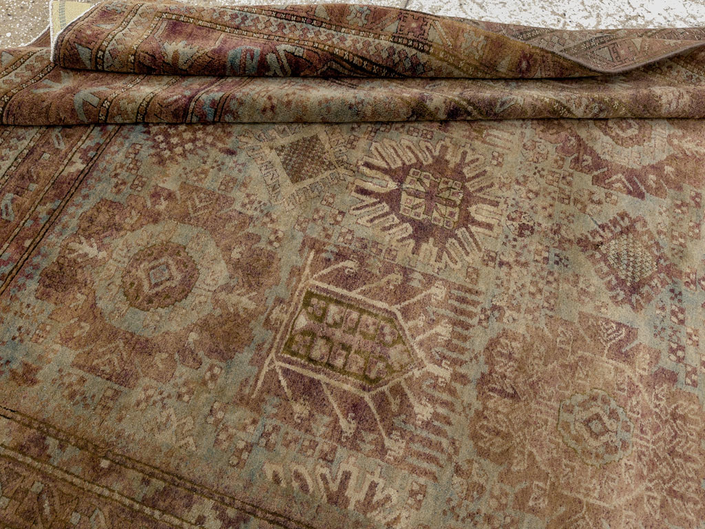 Antique Indian Agra Gallery Carpet, No.8782 - Galerie Shabab