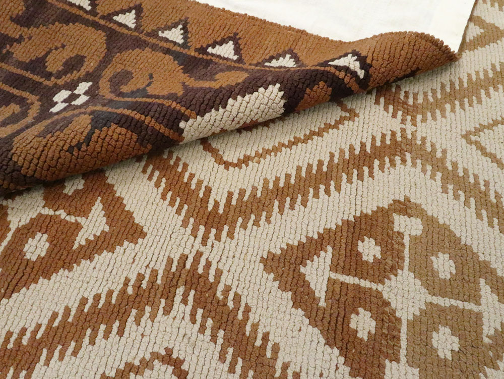 Vintage Spanish Cuenca Carpet, No.8788 - Galerie Shabab