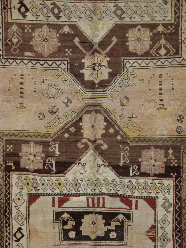 Antique Caucasian Karabagh Gallery Carpet, No.8812 - Galerie Shabab