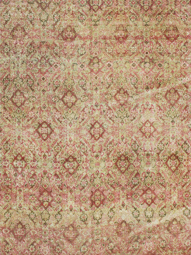 Antique Indian Agra Carpet, No.8838 - Galerie Shabab