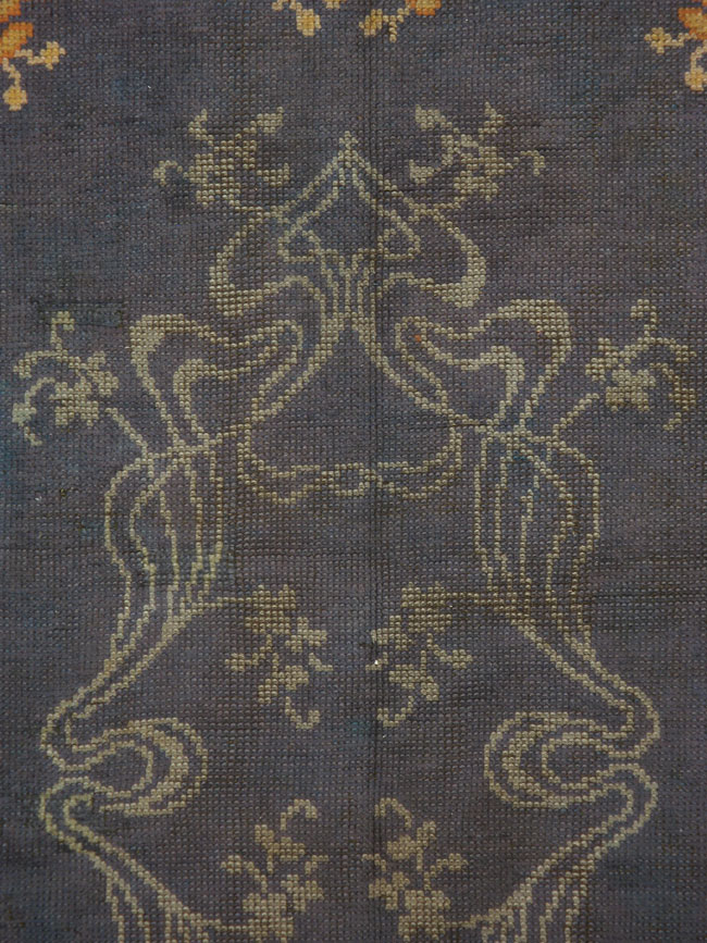 Antique European Donegal Gallery Carpet, No.8842 - Galerie Shabab