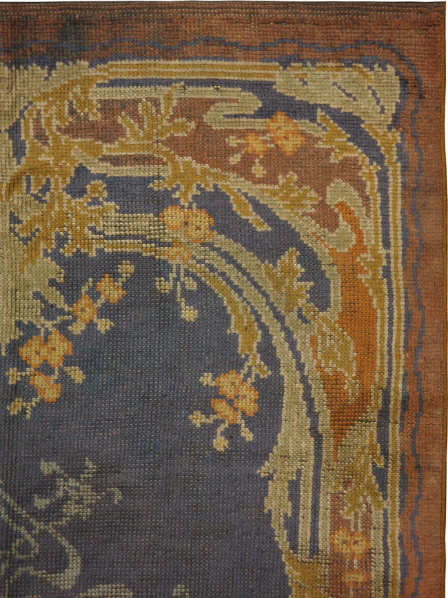 Antique European Donegal Gallery Carpet, No.8842 - Galerie Shabab