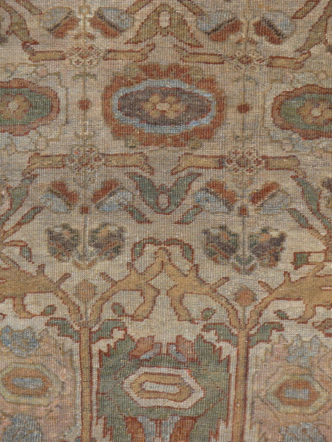 Antique Persian Mahal Carpet, No.8872 - Galerie Shabab