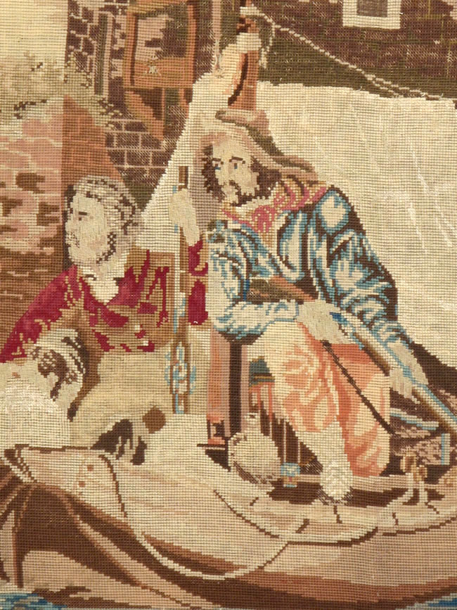 Antique English Tapestry, No.8881 - Galerie Shabab