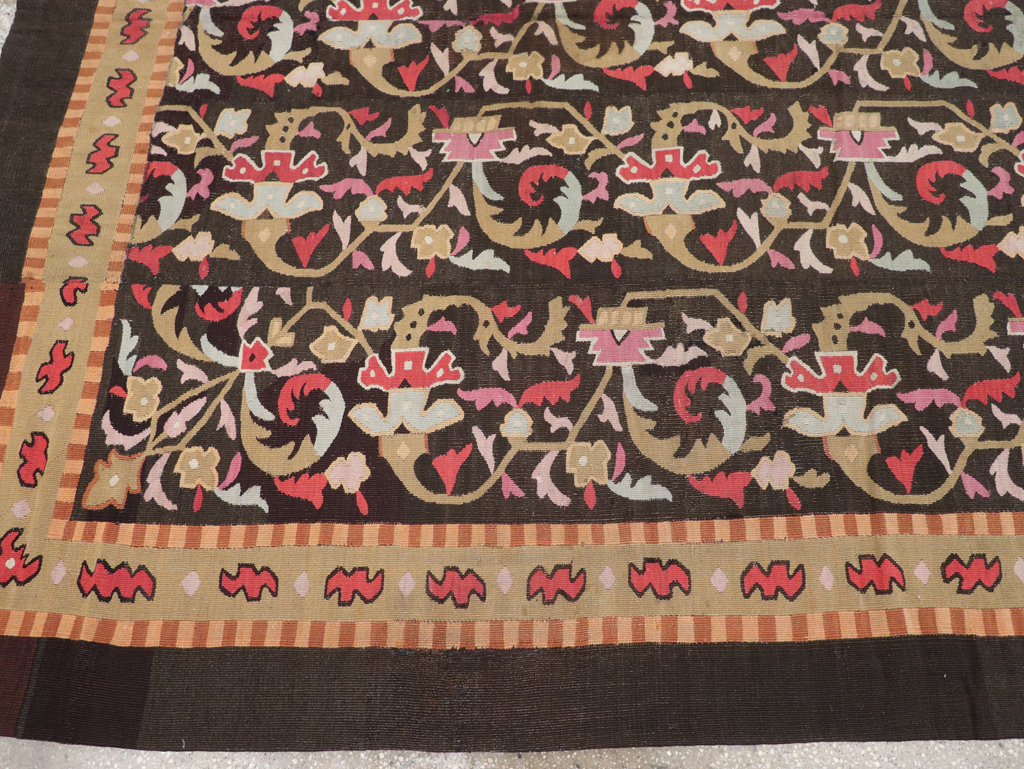Antique French Aubusson Carpet, No.8883 - Galerie Shabab