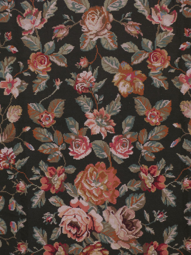 Vintage Portugal Needlepoint Carpet, No.8903 - Galerie Shabab