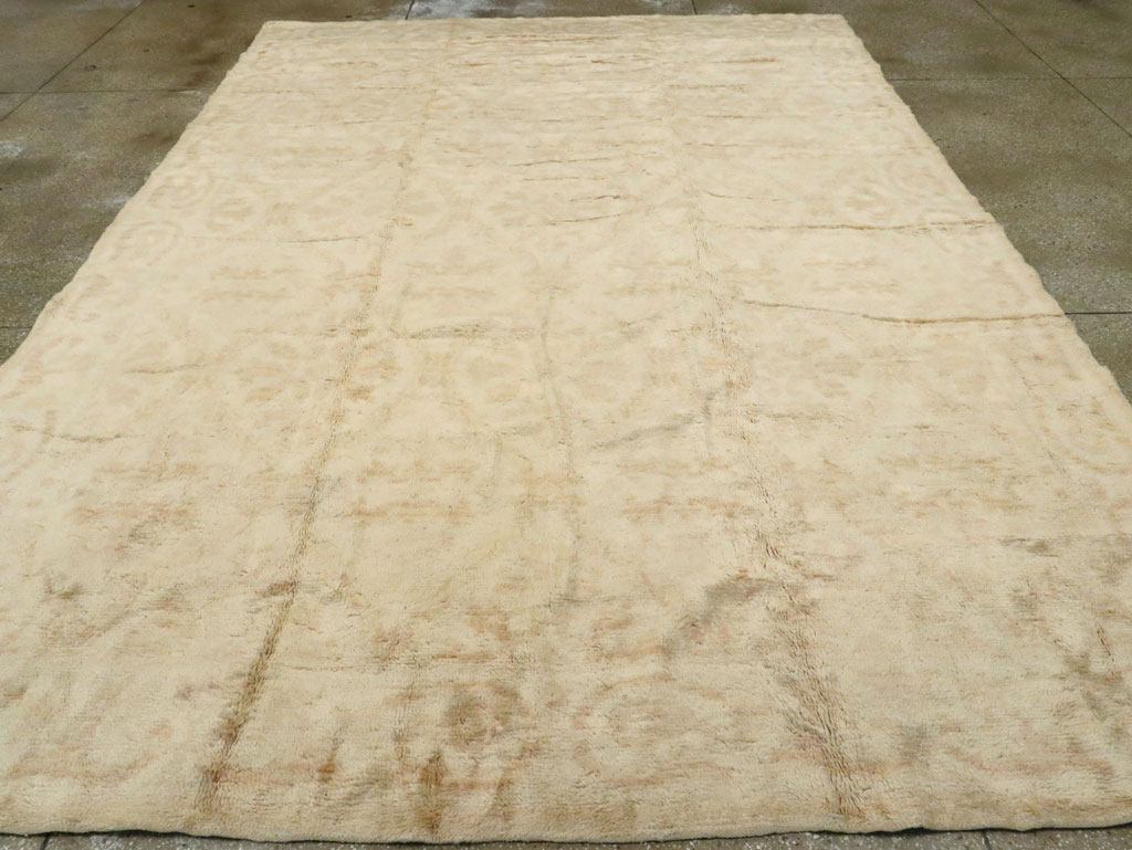 Vintage Spanish Cuenca Carpet, No.8904 - Galerie Shabab