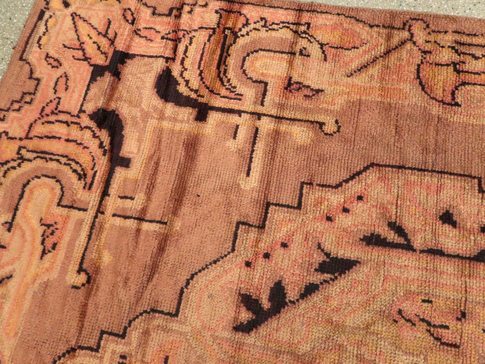 Antique European Art Deco Carpet, No.8907 - Galerie Shabab