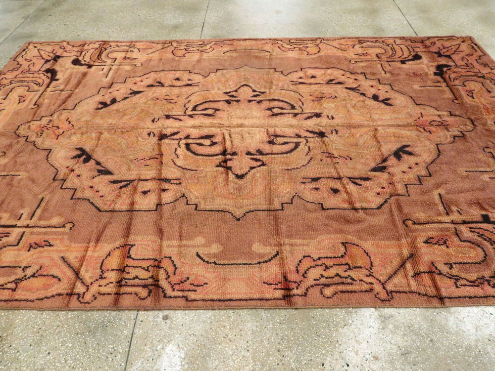 Antique European Art Deco Carpet, No.8907 - Galerie Shabab