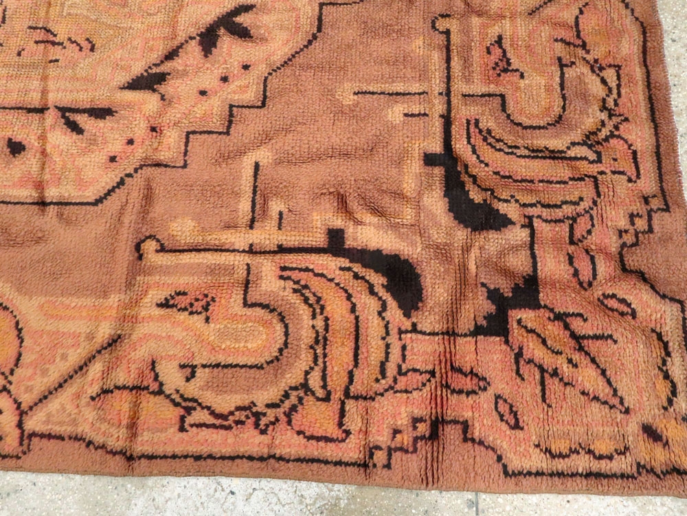 Antique European Art Deco Carpet, No.8907 - Galerie Shabab