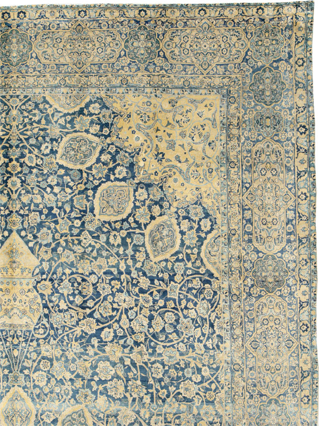 Antique Persian Lavar Kerman Carpet, No.8937 - Galerie Shabab